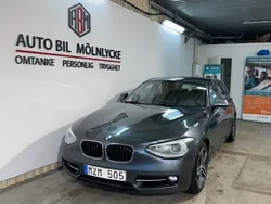 Grå Begagnad 2012 BMW 118 Sport Line Halvkombi | 89 900 kr