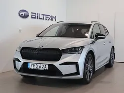 Silver Begagnad 2021 Skoda Enyaq iV SportLine SUV | 389 900 kr (Bra pris)
