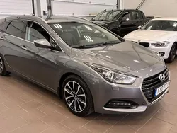 Silver (gråmetallic) Begagnad 2015 Hyundai i40 Kombi | 127 900 kr (Lite dyr)