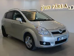Silver Begagnad 2007 Toyota Corolla Verso Minibuss | 69 900 kr (Marknadspris)