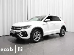 Vit Begagnad 2023 VW T-Roc R-line SUV | 319 500 kr (Bra pris)