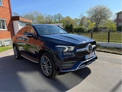 Blå Begagnad 2022 Mercedes GLE350 AMG line Sportkupé | 860 000 kr (Lite dyr)