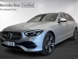Silver Begagnad 2024 Mercedes C300e Advanced Plus Kombi | 579 900 kr (Marknadspris)