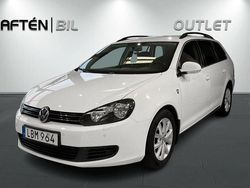Vit Begagnad 2010 VW Golf VI Kombi | 89 800 kr (Dyr)