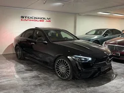 Svart Begagnad 2024 Mercedes C200 AMG line Sedan | 549 900 kr