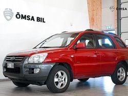 Röd Begagnad 2006 Kia Sportage SUV | 29 800 kr (Bra pris)