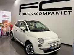 Vit Begagnad 2015 Fiat 500C Lounge Cab | 104 900 kr (Dyr)