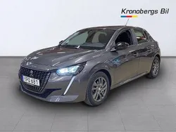 Grå Begagnad 2022 Peugeot 208 Halvkombi | 142 600 kr (Marknadspris)