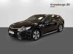 Svart Begagnad 2018 Kia Optima Hybrid 2 Sedan | 184 900 kr