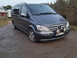 Grå Begagnad 2014 Mercedes Viano Minibuss | 185 000 kr (Marknadspris)