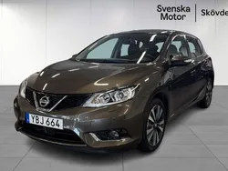 Brun Begagnad 2015 Nissan Pulsar 360º Halvkombi | 139 200 kr (Dyr)