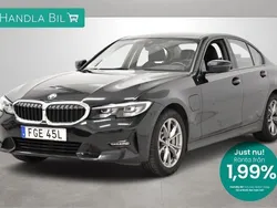 Svart Begagnad 2019 BMW 330e Sport Line Sedan | 304 900 kr (Marknadspris)
