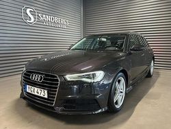 Mörkgrå Begagnad 2016 Audi A6 Sport Kombi | 199 500 kr (Marknadspris)