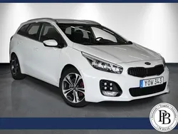Vit Begagnad 2017 Kia Ceed Sportswagon GT-Line Kombi | 139 900 kr (Marknadspris)