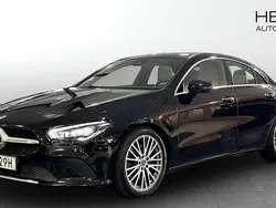 Svart (black) Begagnad 2019 Mercedes CLA220 Sedan | 234 900 kr (Superpris)