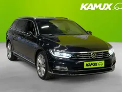 Svart Begagnad 2017 VW Passat R-line Kombi | 214 900 kr (Bra pris)