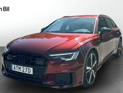 Grenadinröd metallic Begagnad 2024 Audi A6 S-Line Kombi | 679 000 kr