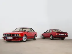 Röd Begagnad 1987 BMW 635 Sportkupé | 549 000 kr