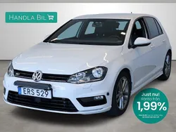 Vit Begagnad 2016 VW Golf VII R-line Halvkombi | 159 900 kr (Marknadspris)