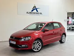 Röd Begagnad 2014 VW Polo GT Halvkombi | 139 900 kr