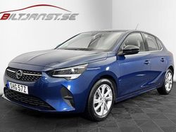 Blå (nautic blue) Begagnad 2021 Opel Corsa Elegance Halvkombi | 139 900 kr (Superpris)