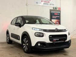Vit Begagnad 2017 Citroën C3 PureTech Halvkombi | 79 900 kr (Marknadspris)