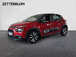 Röd Begagnad 2022 Citroën C3 Shine Halvkombi | 137 000 kr (Marknadspris)