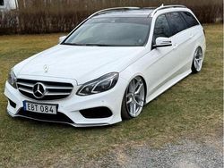 Vit Begagnad 2014 Mercedes E220 AMG Kombi | 240 000 kr