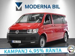 Röd Begagnad 2018 VW Caravelle Minibuss | 269 400 kr (Superpris)