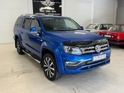 Blå Begagnad 2018 VW Amarok Highline Pickup | 250 000 kr (Dyr)