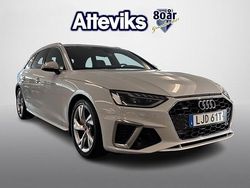 Glaciärvit metallic Begagnad 2022 Audi A4 S-Line Kombi | 324 900 kr (Marknadspris)