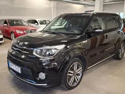 Svart Begagnad 2017 Kia Soul SUV | 117 000 kr (Marknadspris)