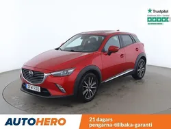 Röd Begagnad 2016 Mazda CX-3 Optimum SUV | 137 000 kr (Marknadspris)