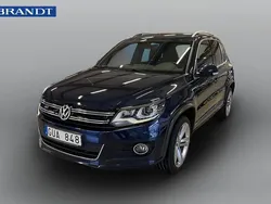 Mörkblå (blå) Begagnad 2013 VW Tiguan R-line SUV | 104 900 kr (Bra pris)
