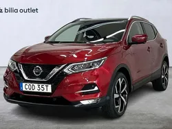 Röd Begagnad 2021 Nissan Qashqai 360º SUV | 219 900 kr (Bra pris)