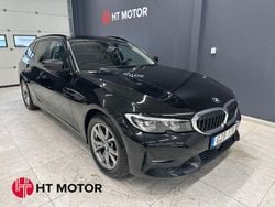 Svart Begagnad 2020 BMW 320 Sport Line Kombi | 269 400 kr (Marknadspris)