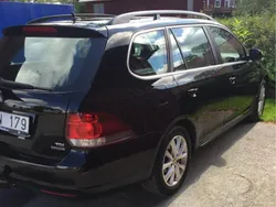 Svart Begagnad 2011 VW Golf VI Kombi | 42 000 kr (Marknadspris)