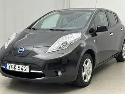 Svart Begagnad 2016 Nissan Leaf Acenta Halvkombi | 69 800 kr (Bra pris)