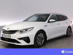 Vit Begagnad 2019 Kia Optima Hybrid 2 Sedan | 224 900 kr (Marknadspris)