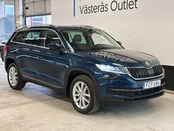 Blå (lava blue metallic) Begagnad 2020 Skoda Kodiaq Business Line SUV | 289 900 kr (Marknadspris)