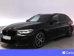 Svart Begagnad 2022 BMW 530e M Sport Kombi | 452 900 kr (Lite dyr)