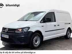 Vit Begagnad 2019 VW Caddy Maxi Minibuss | 199 700 kr (Bra pris)