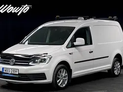 Vit Begagnad 2019 VW Caddy Maxi Minibuss | 269 800 kr (Lite dyr)