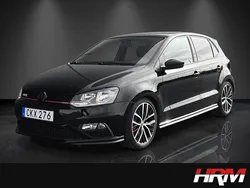 Svart Begagnad 2017 VW Polo GTI Halvkombi | 189 900 kr