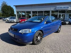 Blå (blå metallic) Begagnad 2002 Opel Astra Cabriolet Cab | 49 900 kr