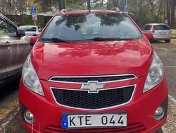 Röd Begagnad 2010 Chevrolet Spark Halvkombi | 9 900 kr (Superpris)