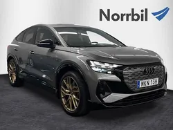 Tyfongrå metallic Begagnad 2022 Audi Q4 Sportback e-tron Proline SUV | 468 900 kr (Marknadspris)