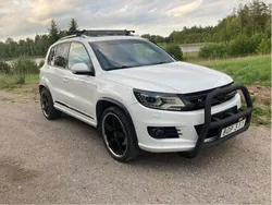 Vit Begagnad 2014 VW Tiguan R-line SUV | 130 000 kr (Bra pris)