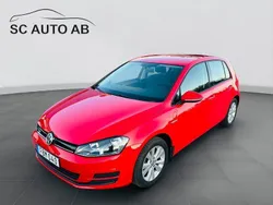 Röd Begagnad 2015 VW Golf VII Halvkombi | 89 900 kr (Superpris)