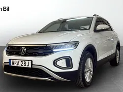 Vit Begagnad 2022 VW T-Roc Life SUV | 264 900 kr (Marknadspris)